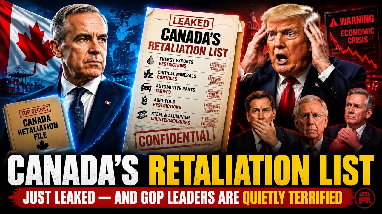 Canada's Retaliation List Just Leaked &mdash; And GOP Leaders Are Quietly Terrified