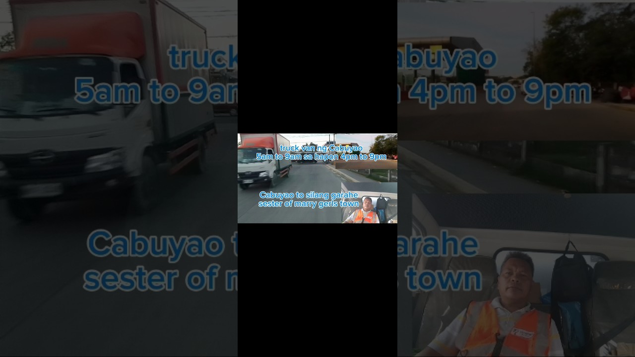 Truck van ng Cabuyao 5am to 9am sa hapon 4pm to 9pm Edwin roatv 2.0