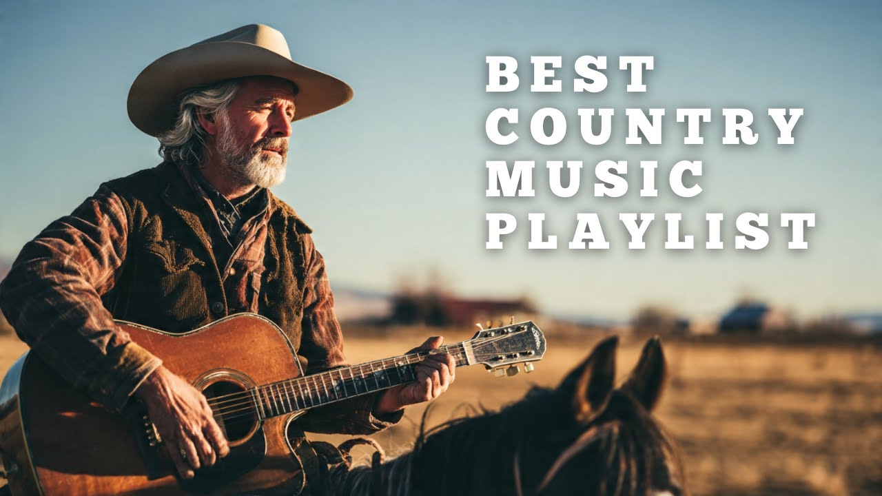 Country Sunset Playlist - Heartwarming & Peaceful Country Tunes at Dusk on the Range