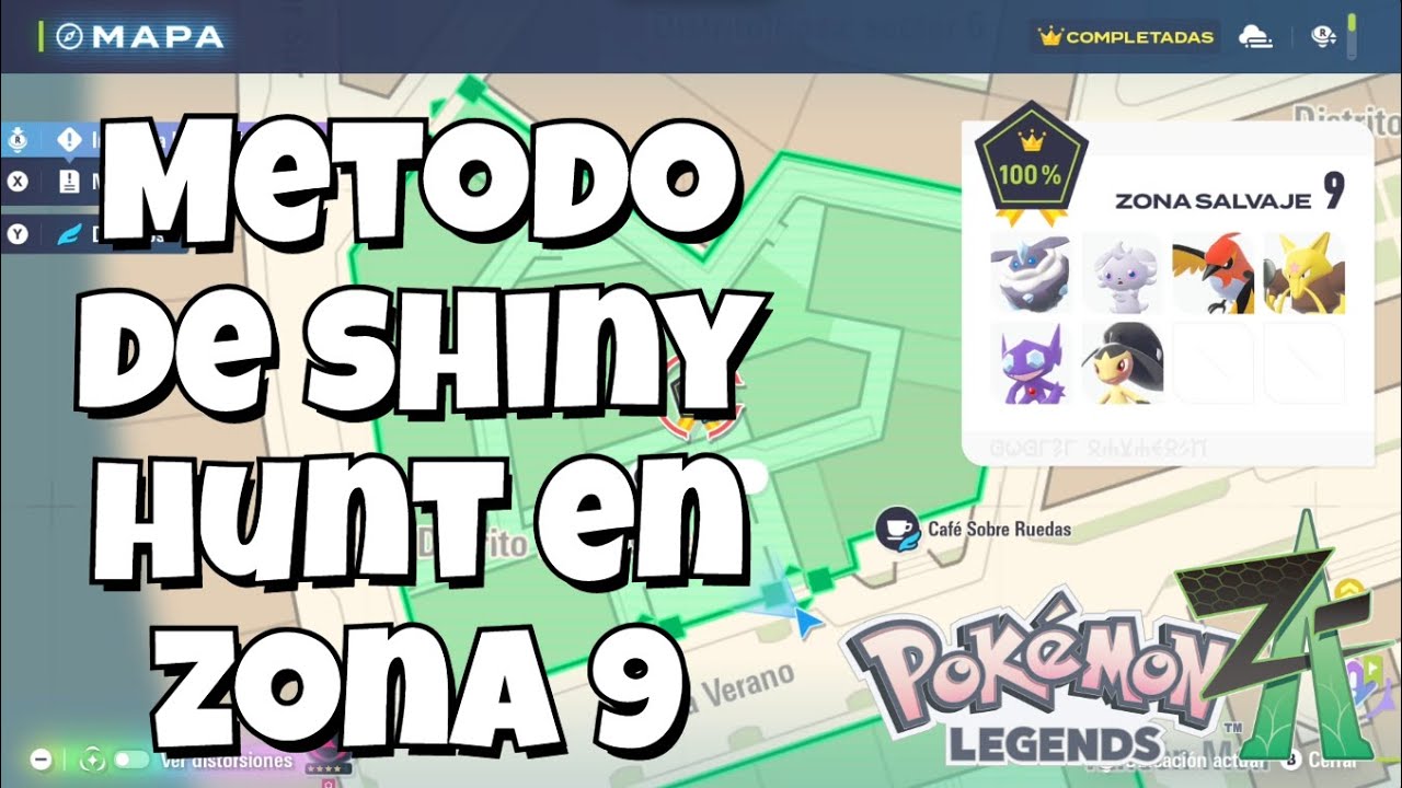 ✨Métodos de Shiny Hunt en Zona 9✨Pokémon Legends ZA 