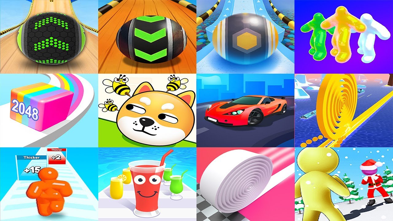 Going Balls VS Sky Rolling Balls Ball Run 2048 Blob Runner 3D Flag Painters Coin Rush #52
