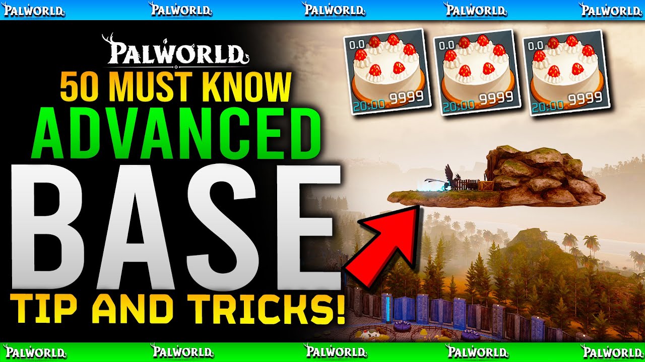50 *NEW* ADVANCED BASE Tips That&rsquo;ll Make Your Life Easier In Palworld Feybreak DLC Update