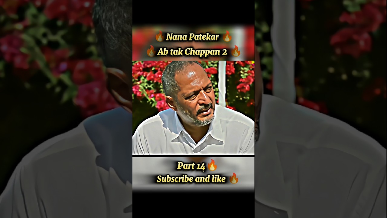 Nana Patekar 🔥 Politics 🔥| Ab tak Chappan 2 movie #bollywood #movies #shorts #nanapatekar #movie