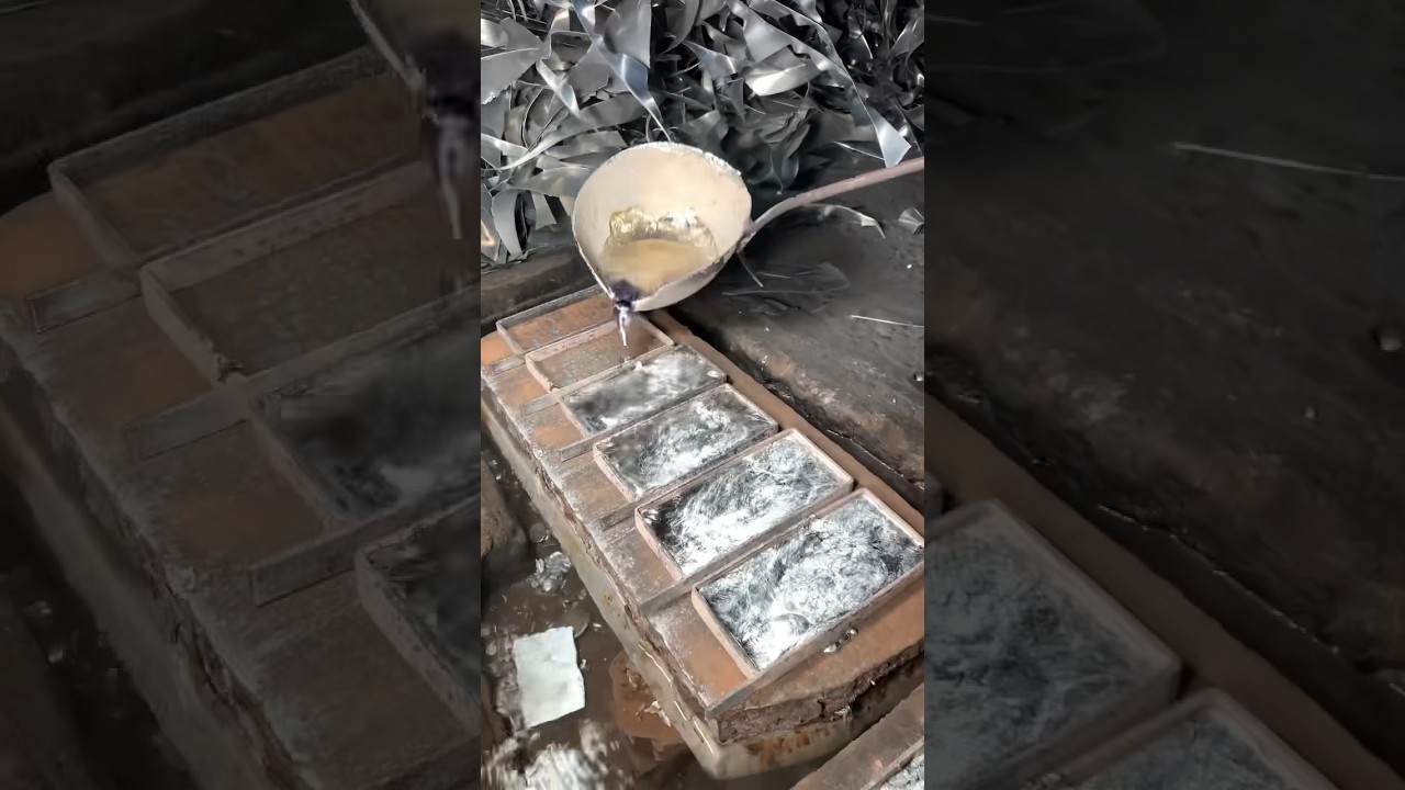 Silver press rolling 1 minute short 😱😱 #machine #factory #silver #lahore #gujranwala #skills