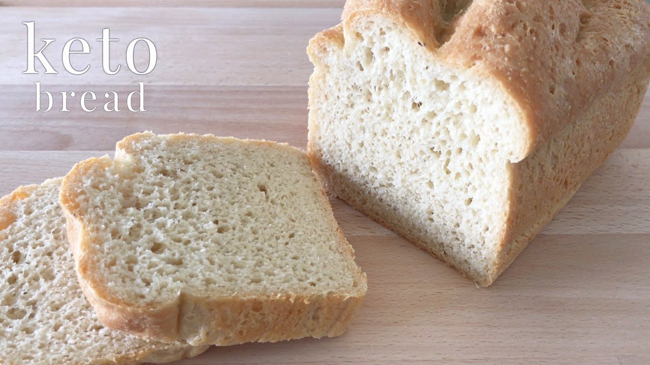 Keto Low Carb Bread / Eggless / Vegan