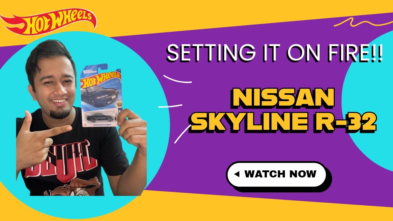 Hotwheels nissan skyline r-32 custom | Hotwheels | Customisation