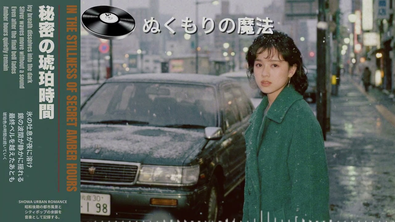 Secret Amber Hours – 秘密の琥珀時間｜Japanese City Pop 1980s Winter Night｜Showa Urban Romance