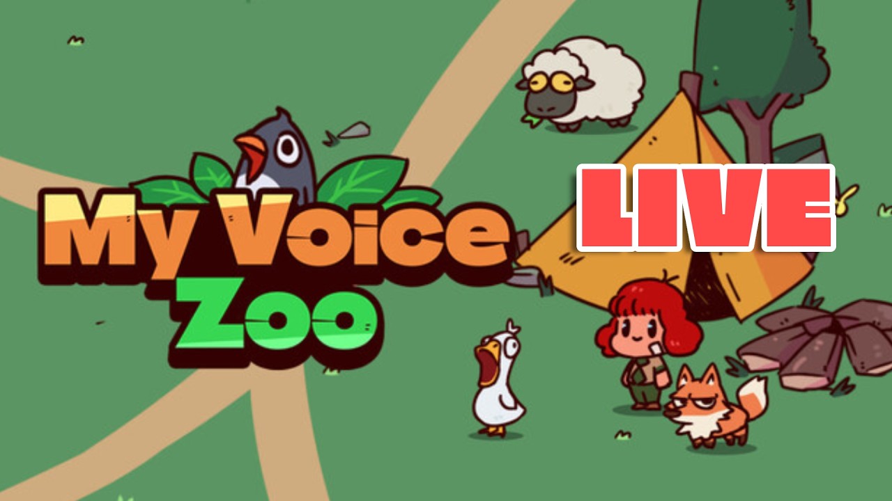 [LIVE] I Am ALL The Animals! | My Voice Zoo