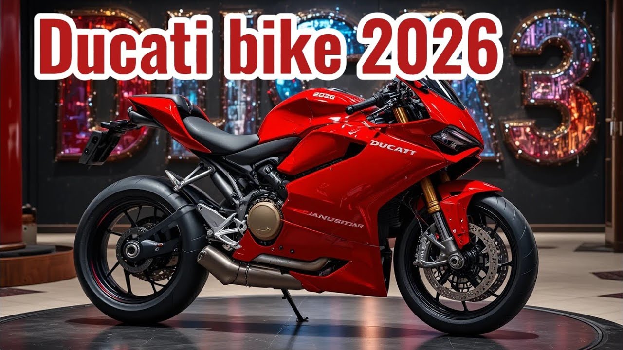 Мотоцикл Ducati 2026 🔥 Самый мощный итальянский супербайк из когда-либо представлен! | Полный обз...