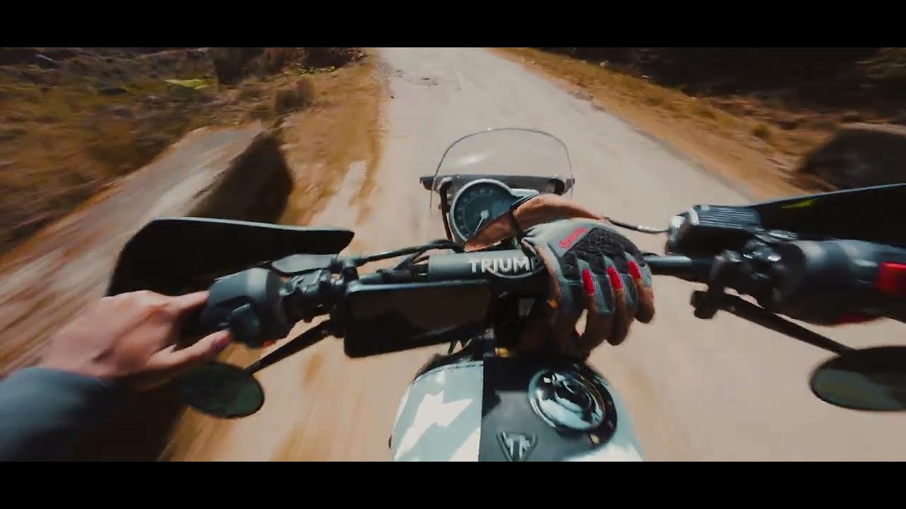 Off Roading with Triumph Scrambler 400X | Riding POV with Music
