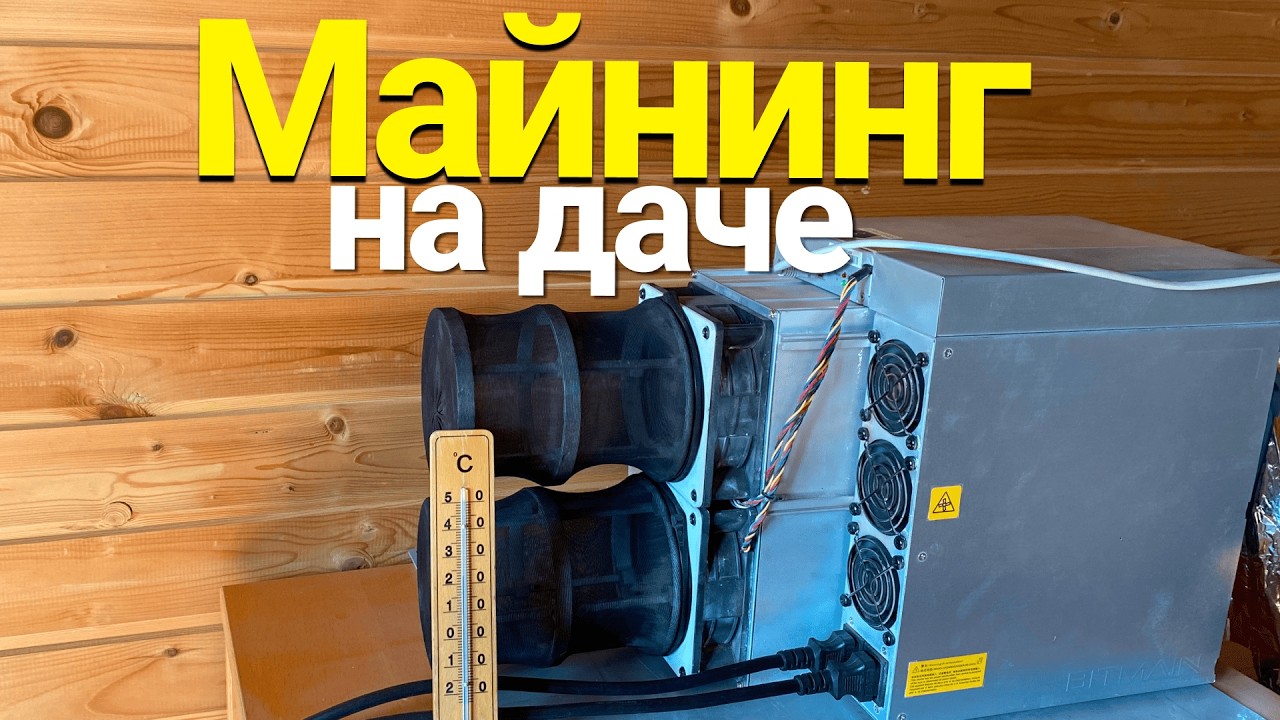 Сколько приносит один асик майнер в 2025 году? | Майнинг на даче на асике ANTMINER S19K PRO
