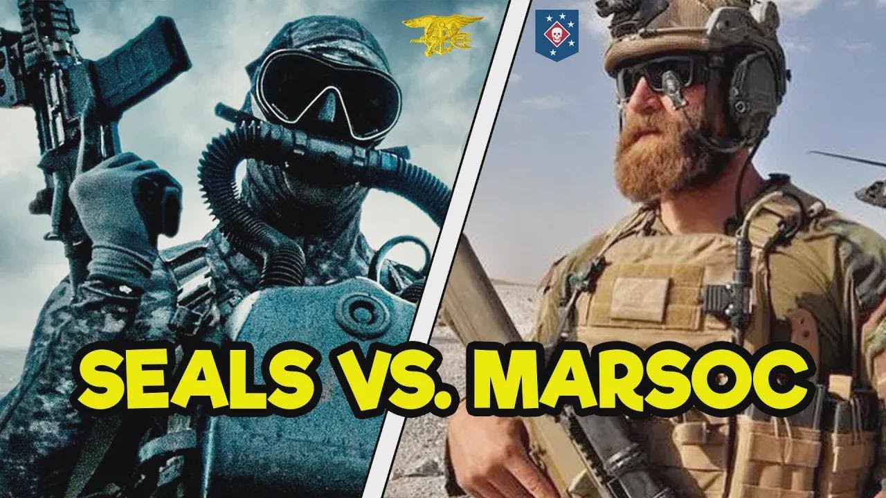SEALS da Marinha VS. Raiders da Marinha (MARSOC)