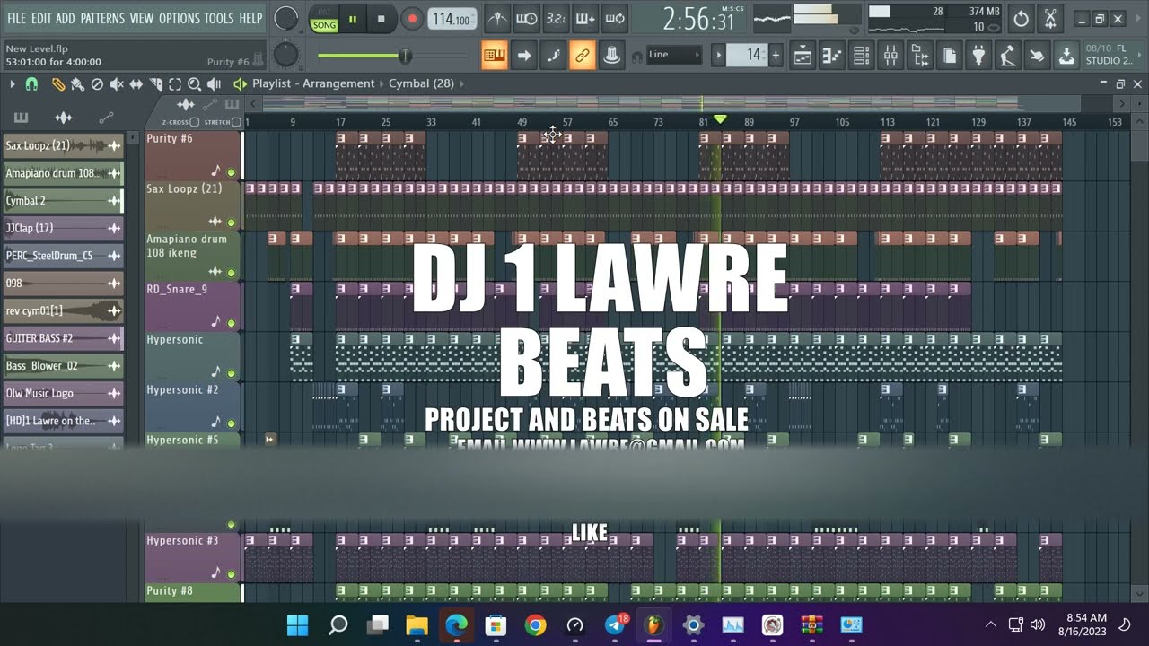Alifatiq X SHENKY X CHESTER DALISO X RICH BIZZ X BIKO BEAT TYPE ON FL STUDIO  { HIT BEAT }DJ 1 LAWRE