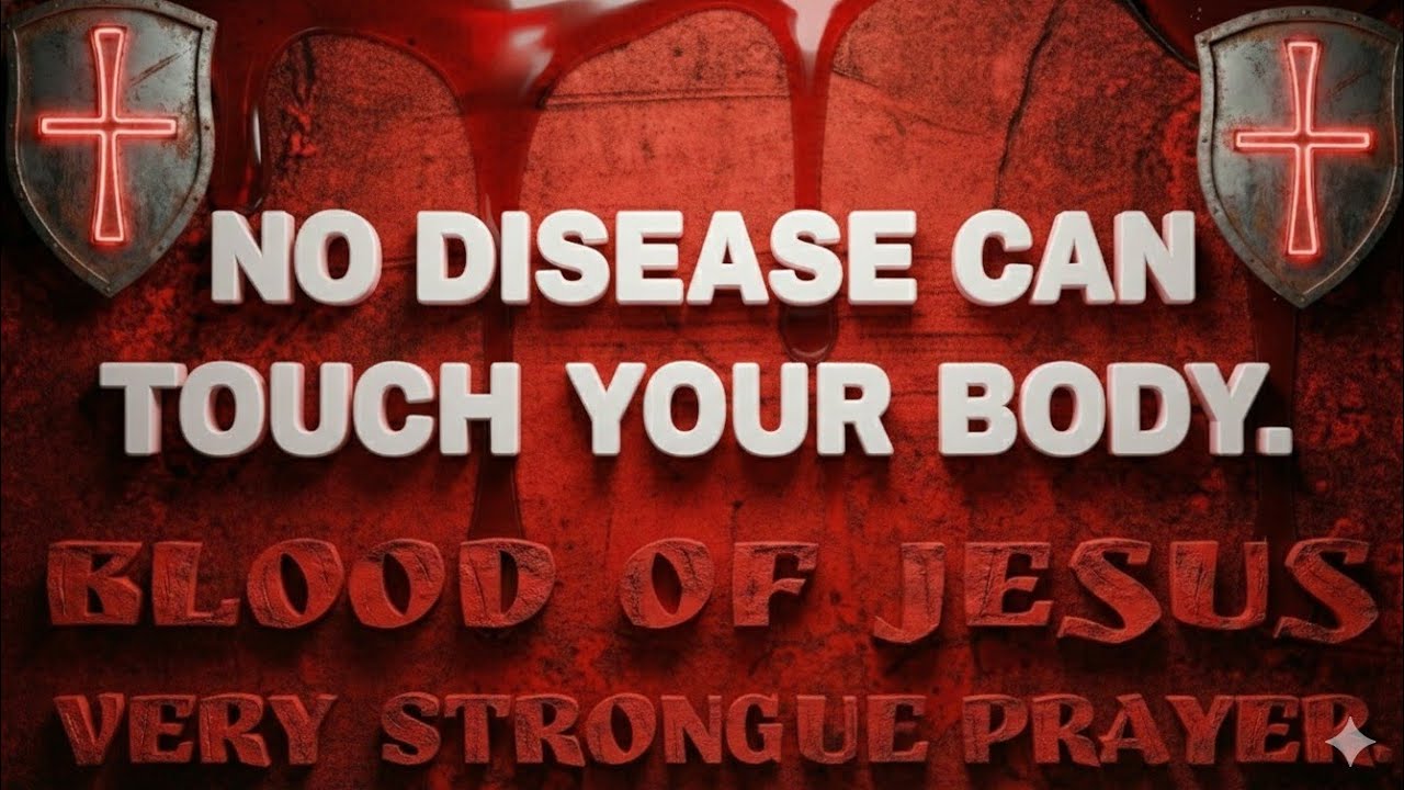 NO DISEASE CAN TOUCH YOUR BODY | Blood of Jesus Very Strong Prayer