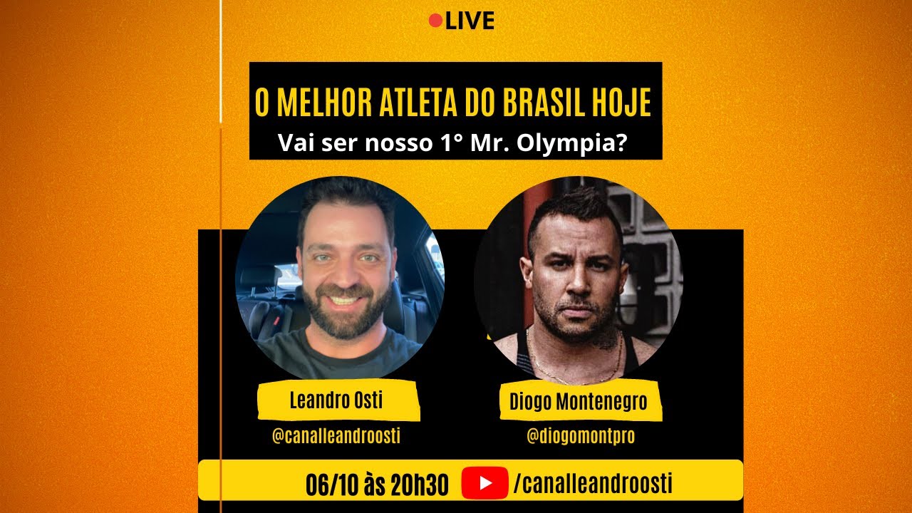 DIOGO MONTENEGRO - O MELHOR ATLETA DO BRASIL