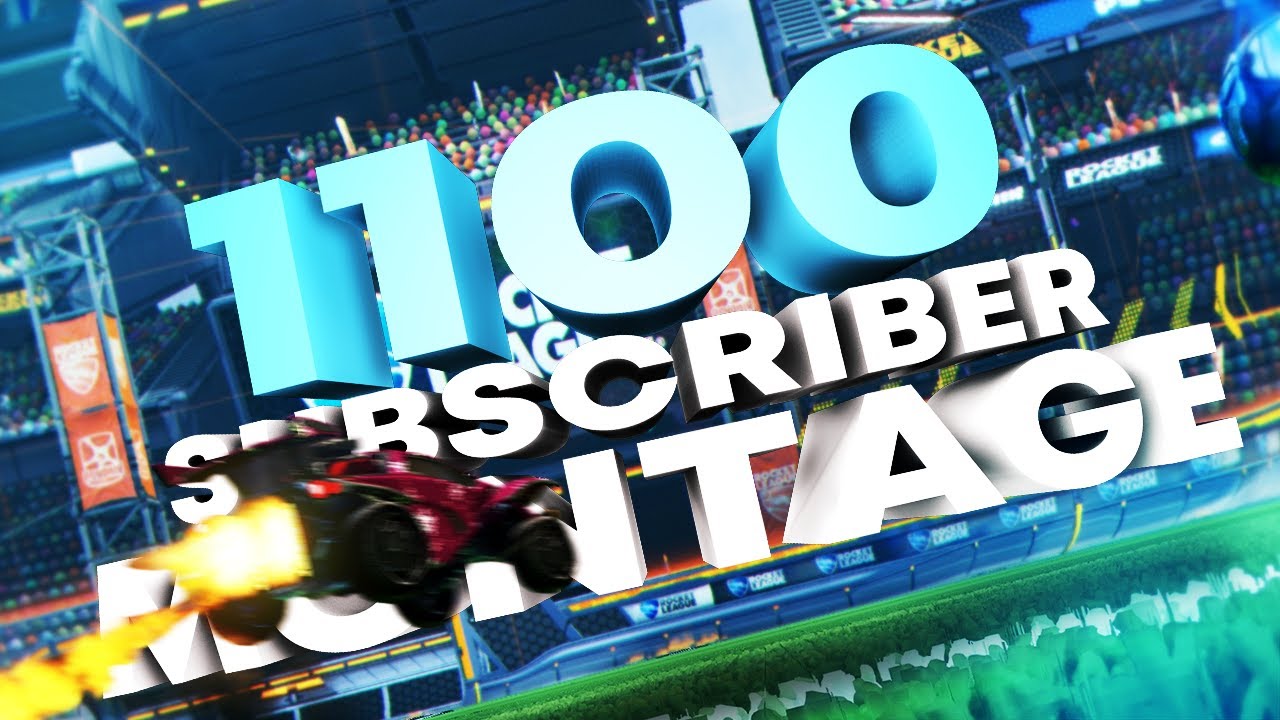 1100 Subscriber Montage! | Rocket League Montage | MasterMind 2.0