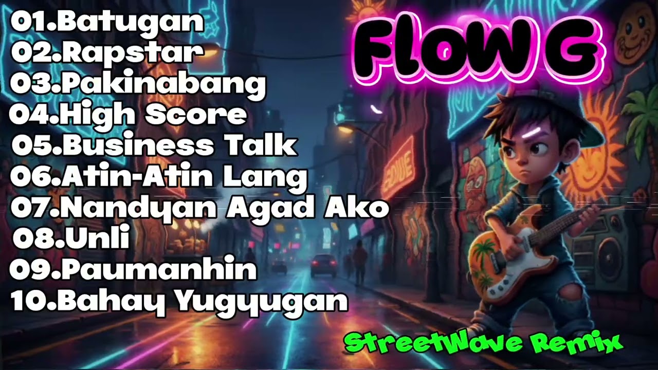 Flow G /Rap, Hip-hop and Reggae Remix Cover @StreetWaveRemix 