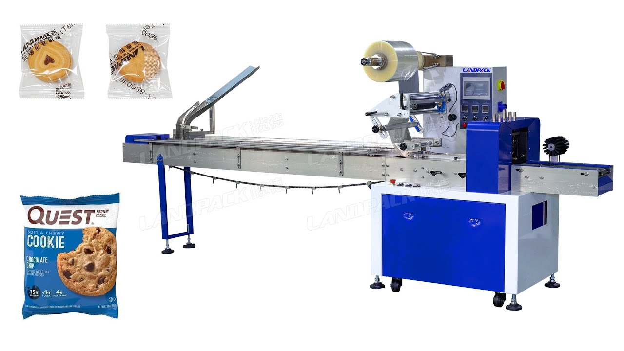M&aacute;quina envasadora de alfajores tipo almohada LP 350B