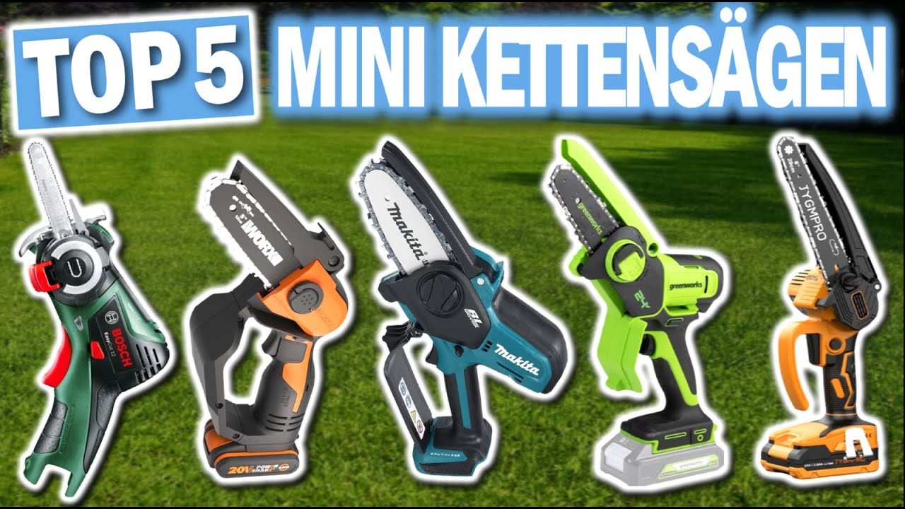 Top 5 MINI AKKU KETTENSÄGEN im Vergleich | 2026 | Beste Mini-Kettensägen