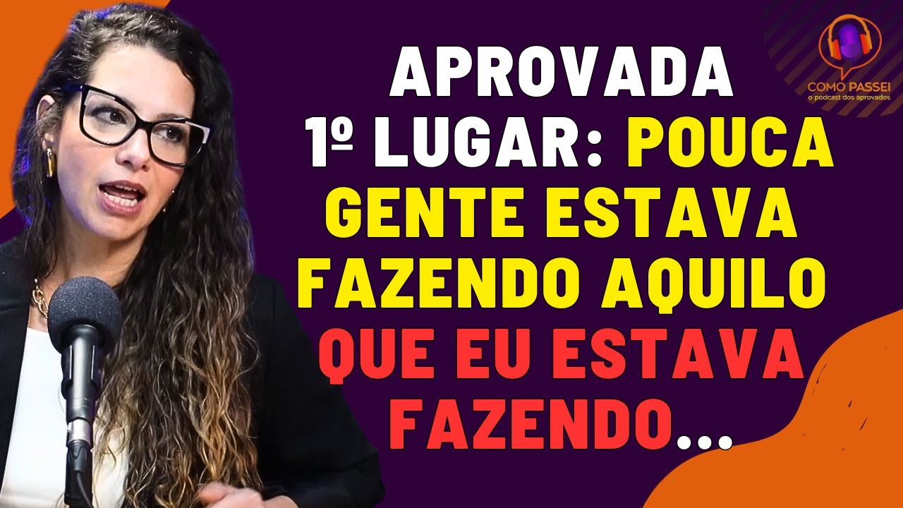 Ela Foi Diferenciada e Passou no Concurso Público Fazendo Assim