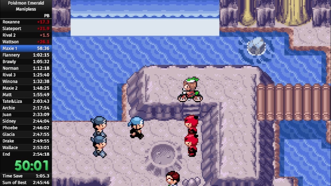 Pok&eacute;mon Emerald Any% Glitchless Manipless speedrun in 2:47:33