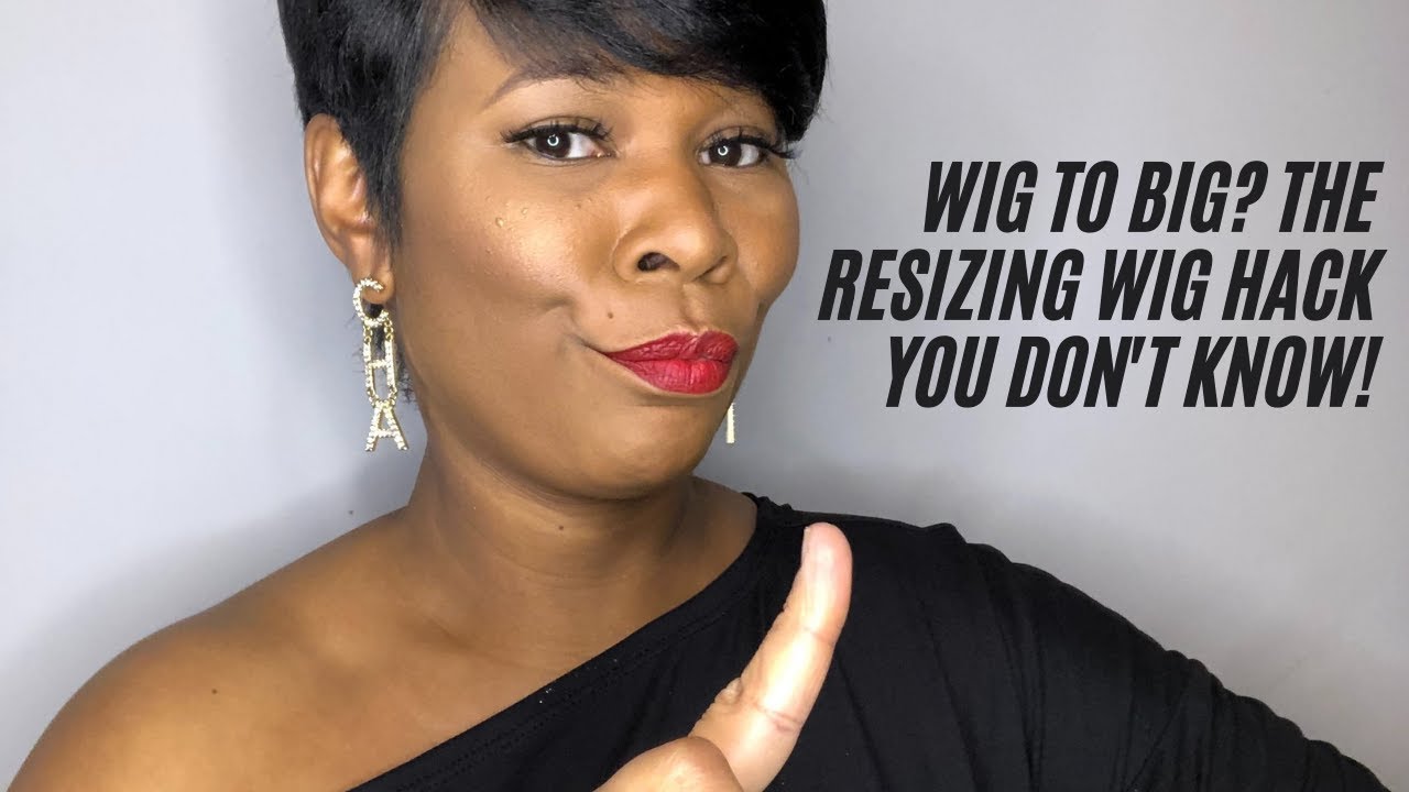 How to resize your wig cap and make it smaller| Wig Hack| Hair Products for Wigs #wighack