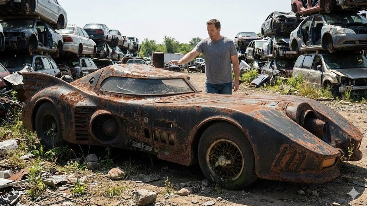 ASMR Car Restoration | Full Restoration of Abandoned 1991 Batmobile