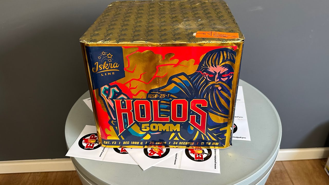 Kolos : Iskra Line : 25 Shots : 1000 Gram : 50mm : Cat F3 : Funke Fireworks