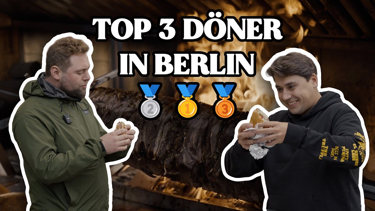 DAS sind die BESTEN D&Ouml;NER in BERLIN