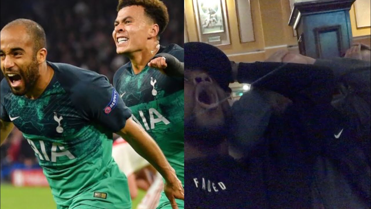 Ajax (2) vs Tottenham (3) EXPRESSIONS MATCH REACTION| LUCAS MOURA HATRICK SENDS SPURS TO THE FINAL
