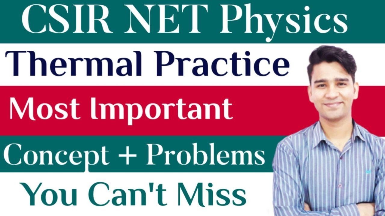 CSIR NET Physical Science | Thermodynamics Problems | Raj Physics Tutorials