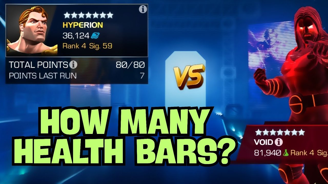 I TRIED HYPERION IN VOID COLISEUM - MCOC