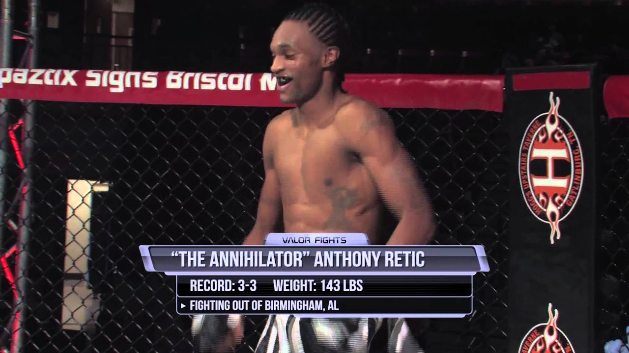 Valor Fights 26 Fight 5 Anthony Retic Vs Ian Lawler