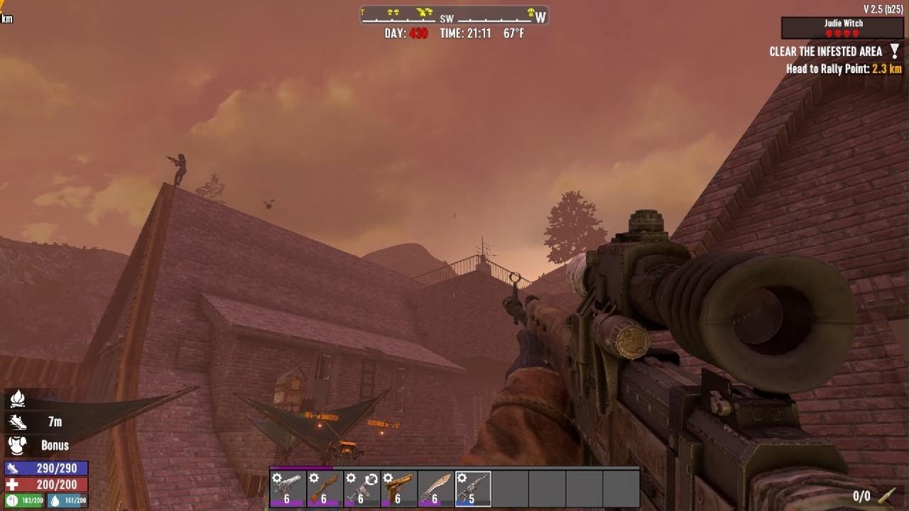 7 Days To Die - hoard night with the wife