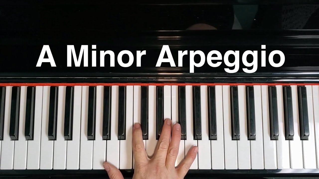 A Minor Arpeggio Piano
