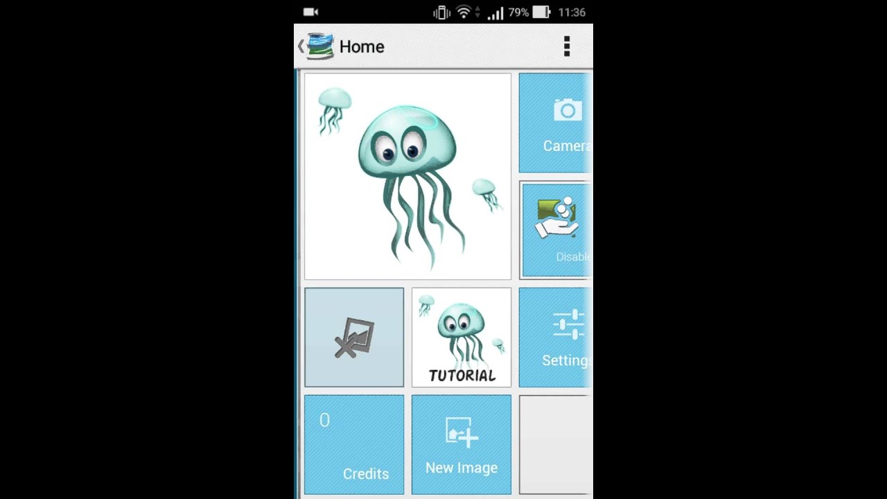 AndWobble, app sửa ảnh động vui cho android