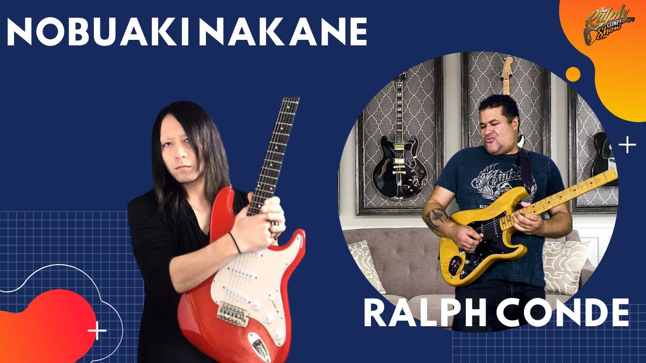 Virtual guitar  jam Nobuaki Nakane / Ralph Conde