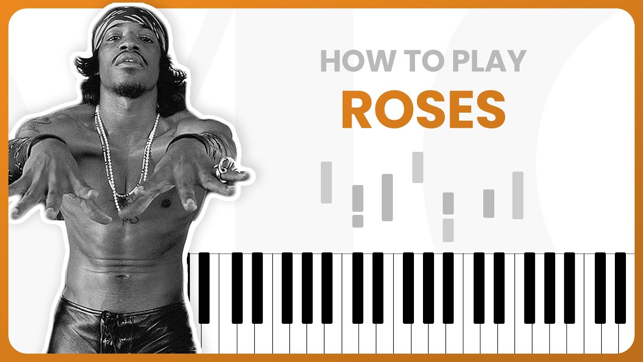 How To Play Roses By Outkast On Piano - Piano Tutorial (PART 1)