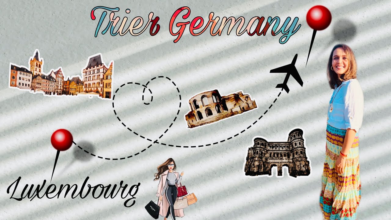 Trier Germany 2022 || Luxembourg to Germany || Shopping || Sightseeing || Vlog#24 || [4K]