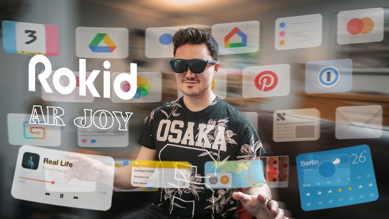 Мой первый опыт использования умных очков дополненной реальности — Rokid AR Joy Pack