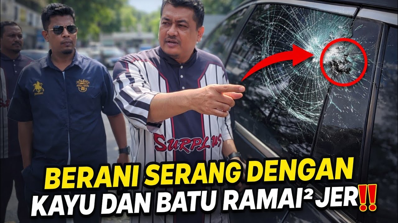 ZAMRI VINOTH DISER4NG.HENDAP‼️ CERMIN KERETA PECAH DI PEEHIMPUNAN BUKIT MERTAJAM
