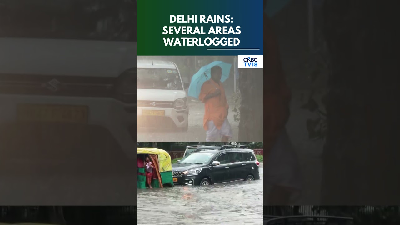 Delhi Rain: Several Areas Face Waterlogging Following Heavy Rains In The Capital | N18S