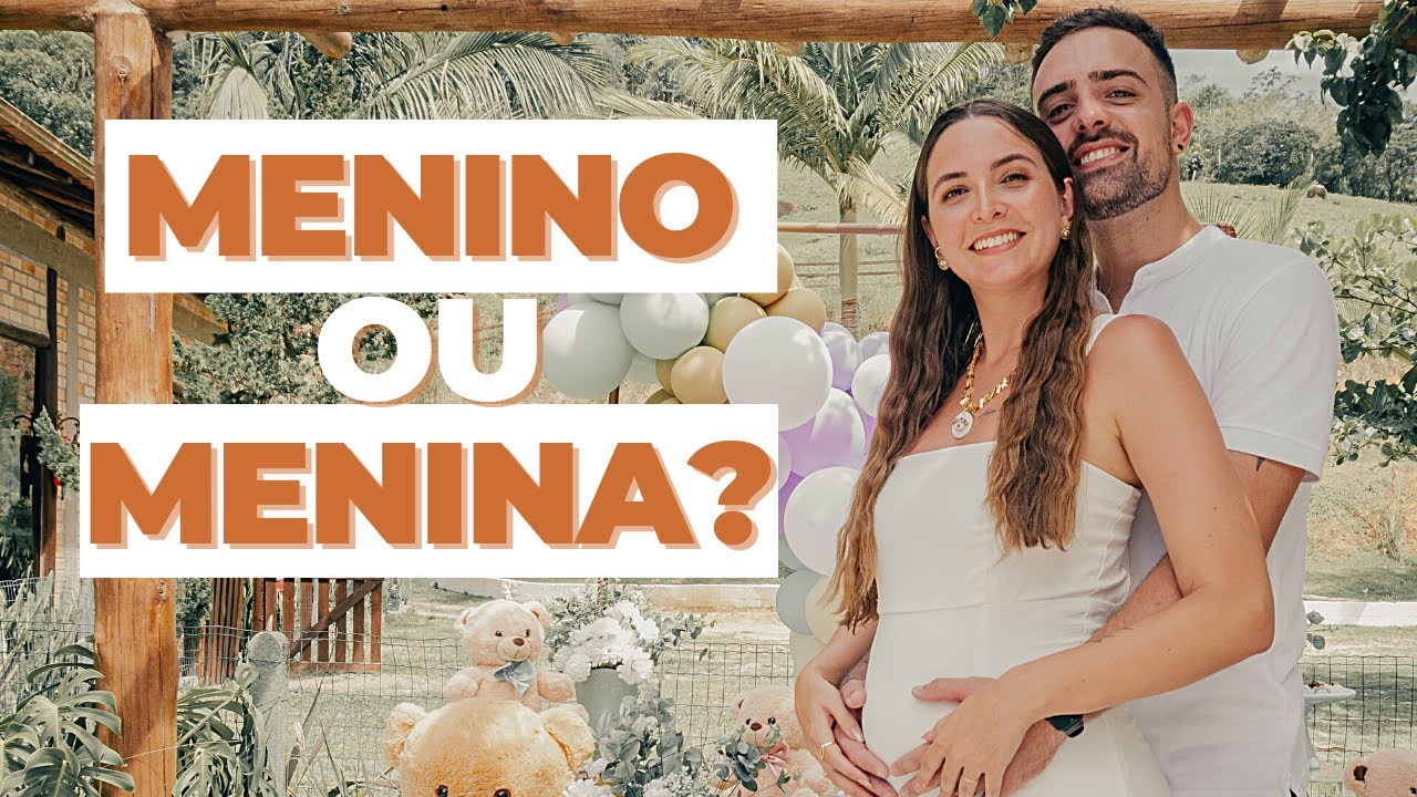 NOSSO CHÁ REVELAÇÃO com música 🥰 | Duany & Vincent