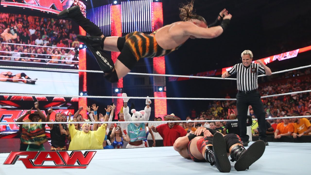 Rob Van Dam vs. Jack Swagger: Raw, May 12, 2014
