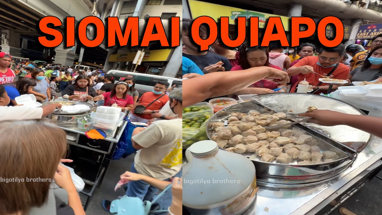 Siomai Quiapo na Dinudumog sa Sobrang Sarap Patok na Patok sa Madla.