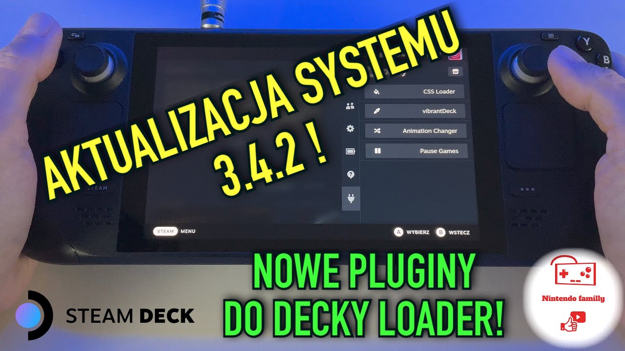 Aktualizacja 3.4.2 oraz nowe Pluginy do Decky Loader! #steamdeck