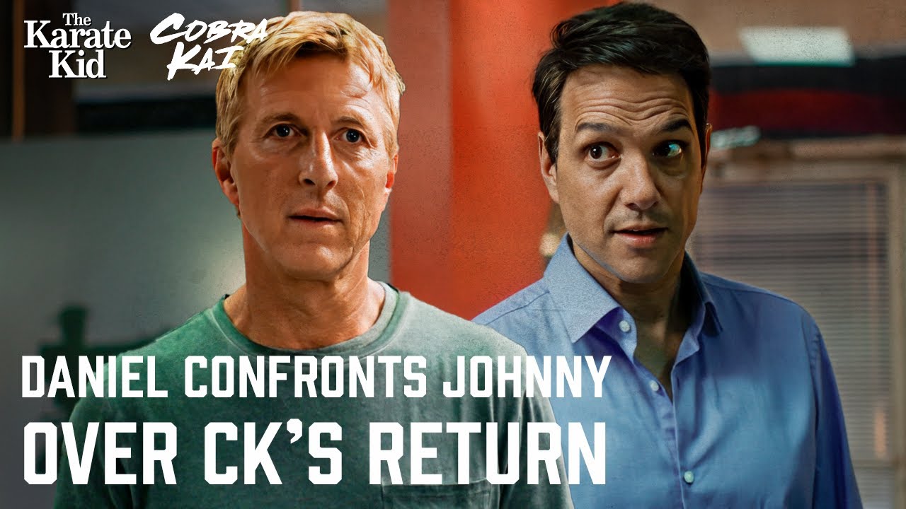 Daniel Confronts Johnny Over Cobra Kai’s Return | Cobra Kai (Ralph Macchio, William Zabka)