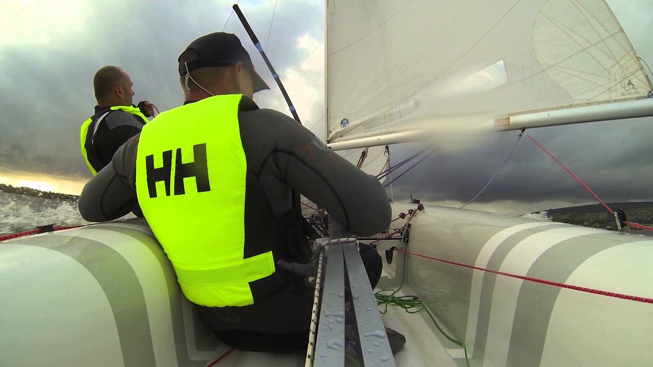 470 dinghy Blessington lake,Ireland 08/2015