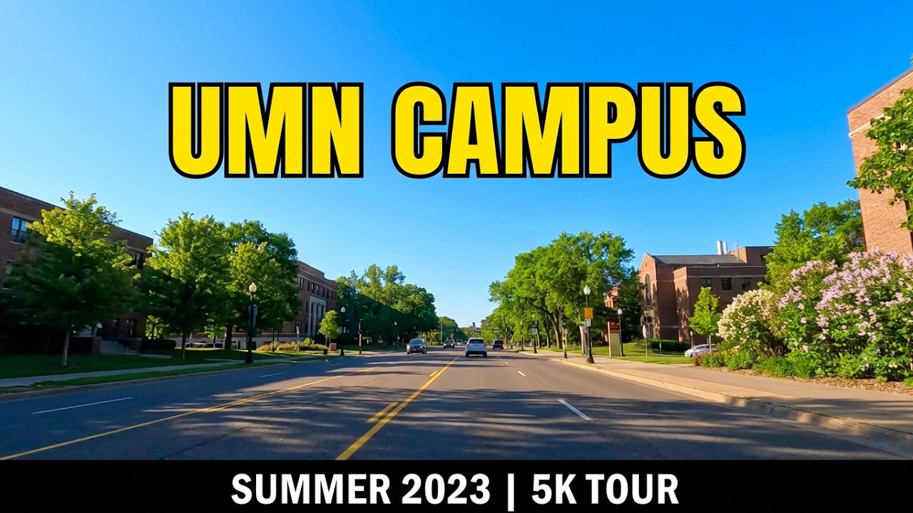 5K University of Minnesota UMN Driving Tour in Summer 2023