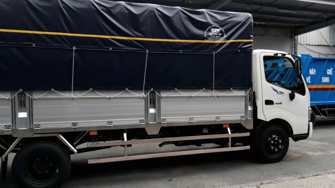 Xe Hino 5 Tấn | 7 Bửng Nh&ocirc;m | Inox 430 | XZU730L | Th&ugrave;ng D&agrave;i 5730 x 2280 x 1960 cm #hino5tan # hino